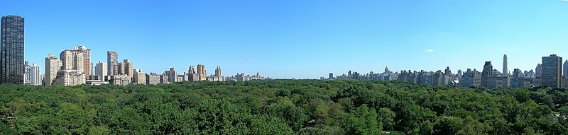 Central Park, najnavštevovanejší park v Spojených štátoch[66]