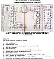 Layout of the ground floor of the Château-Vieux in 1695, at the arrival of Monseigneur.