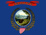 First flag of Indiana (1885–1917)