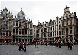 La Grand Place de Bruxelles.