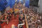 D'Fest La Tomatina zu Buñol