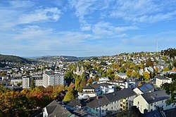 Skyline of Siegen