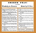 18:57, 7 September 2020 — Goober Peas - lyrics - Thomasville Southern Enterprise (Georgia) (1866).jpg