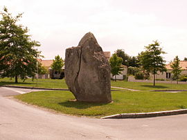 The menhir of Haute-Lande