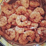 Adobong hipon (de camarones)