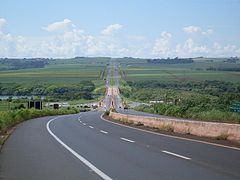 BR-050 in the state of São Paulo