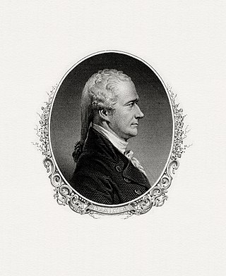 A Bureau of Engraving and Printing portrait of Hamilton as Secretary of the Treasury