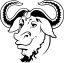 GNU head