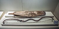 A Subeshi culture bow, c. 800 BCE, Xinjiang Museum