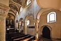 Interiér baziliky v Tismicích