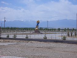 Near Aviko french fry factory in Liuba Town, Minle County, Zhangye