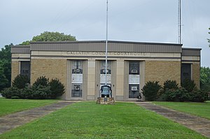 Gallatin County Courthouse in Shawneetown