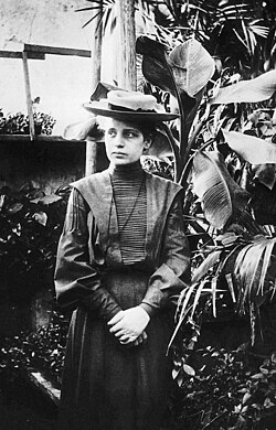 Lise Meitner vuonna 1906.