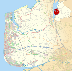 Kirkham is located in the Fylde