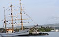 Ecuadorian Navy ship Guayas, visiting Pearl Harbor.