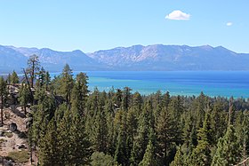 Landscape with lake