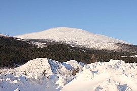 Le Kosvinski Kamen dans l'Oural septentrional.