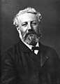 Jules Verne circa 1878 (Foto: Felix Nadar) geboren op 8 februari 1828