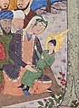 The Madonna and child in Musa va 'Uj, a manuscript painting from Iran or Iraq, 1460s