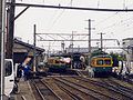 L'ancienne gare de Shirone, en 1997.