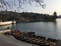 Bhimtal Lake aerial view