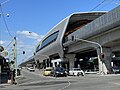 Elevated Clayton railway station