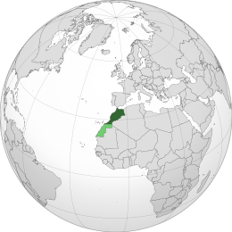 Marocco - Localizzazione