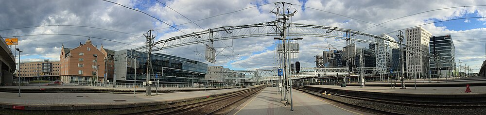 Centrala ferovoyala staciono di Oslo.