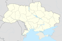 کی‌یِف در اوکراین واقع شده