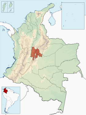 Localisation de Cundinamarca