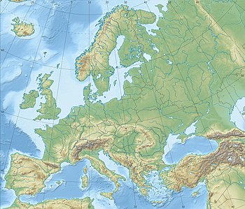 1959 Gatwick Turkish Airlines Viscount crash is located in Europe