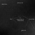 Image taken by the Opportunity Rover of Comet Siding Spring from the Martian surface on 19 October 2014