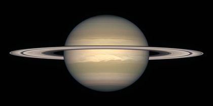 Saturn, taken by the Hubble Telescope