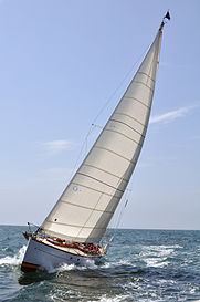 Cruising yacht, Zapata II, in 2013