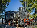 Locomotiva a vapore sul bastione di San Faustino