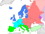 欧洲地理分区