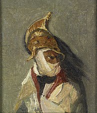 Théodore Géricault, Le Cuirassier blessé, vers 1822-1823.