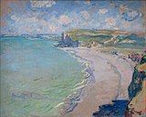 Bãi biển ở Pourville, Claude Monet, 1882