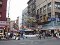 Mulberry Street, vue de Canal Street.