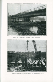 Photos of bridges constructed in Europe by the 299th Combat Engineers