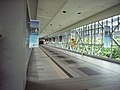 Passerelle du Main Terminal Building au Pan Pacific Hôtel (aujourd'hui le Sama Sama Hôtel).