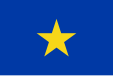 Flag of the Congo Free State (1877–1908); Flag of the Belgian Congo (1908–1960)