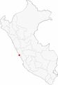 Location of the city of Callao in Peru