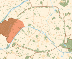 16. arrondissementin Paris'teki konumu