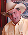 Premier Ed Stelmach at the Calgary Stampede