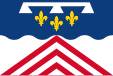 Flag of Eure-et-Loir department, France