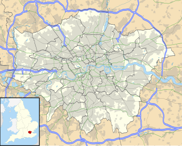 1987–88 Football League is located in Greater London