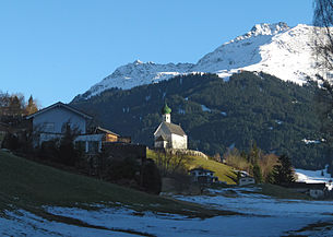 Bartholomäberg - Hochjoch im Hintergrund