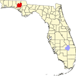 A state map highlighting Washington County in the northwestern part of the state. It is medium in size.