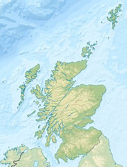 Glasgow na karće Šotiskeje